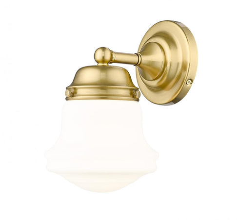 Z-Lite Vaughn 1 Light Wall Sconce in Brushed Nickel Finish Model: 735-1S-BN