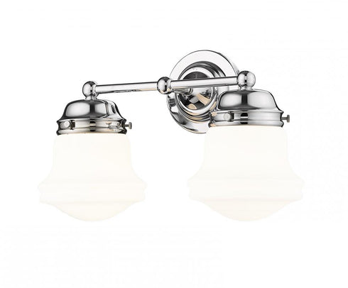 Z-Lite Vaughn 2 Light Vanity in Brushed Nickel Finish Model: 735-2V-BN