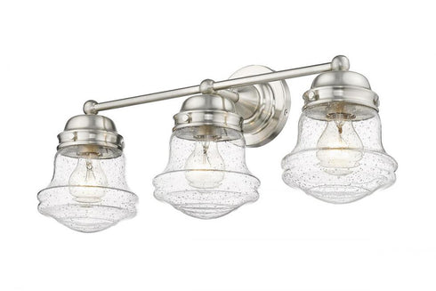 Z-Lite Vaughn 3 Light Vanity in Brushed Nickel Finish Model: 735-3V-BN