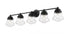 Z-Lite Vaughn 5 Light Vanity in Brushed Nickel Finish Model: 735-5V-BN