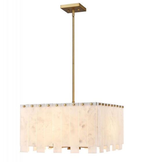 Z-Lite Viviana 8 Light Chandelier in Polished Nickel Finish Model: 345P20-PN