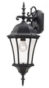 Z-Lite Wakefield 1 Light Outdoor Wall Light in Black Finish Model: 522M-BK