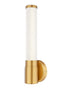 Z-Lite Warwick 1 Light Wall Sconce in Brushed Nickel Finish Model: 1020-1S-BN-LED