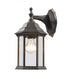 Z-Lite Waterdown 1 Light Outdoor Wall Light in Black Finish Model: T21-BK-F