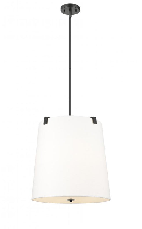 Z-Lite Weston 5 Light Pendant in Brushed Nickel Finish Model: 3501P18-BN