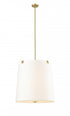 Z-Lite Weston 6 Light Pendant in Brushed Nickel Finish Model: 3501P24-BN