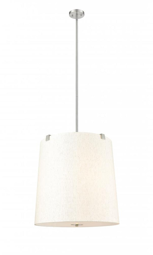 Z-Lite Weston 6 Light Pendant in Brushed Nickel Finish Model: 3502P24-BN
