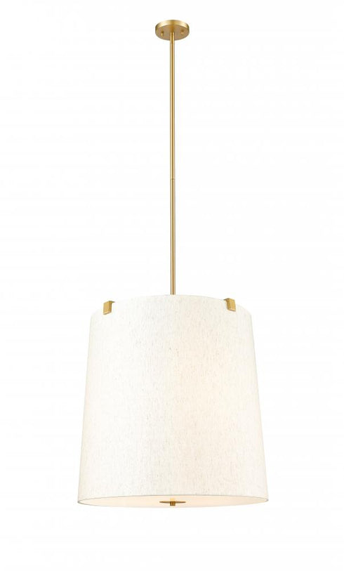 Z-Lite Weston 6 Light Pendant in Brushed Nickel Finish Model: 3502P24-BN