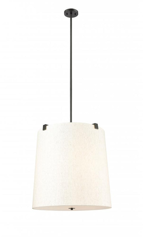 Z-Lite Weston 6 Light Pendant in Brushed Nickel Finish Model: 3502P24-BN