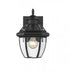 Z-Lite Westover 1 Light Outdoor Wall Light in Black Finish Model: 580XS-BK