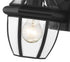 Z-Lite Westover 1 Light Outdoor Wall Light in Black Finish Model: 580XS-BK