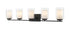 Z-Lite Willow 5 Light Vanity in Brushed Nickel Finish Model: 426-5V-BN