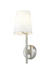 Z-Lite Winward 1 Light Wall Sconce in Brushed Nickel Finish Model: 816-1S-BN