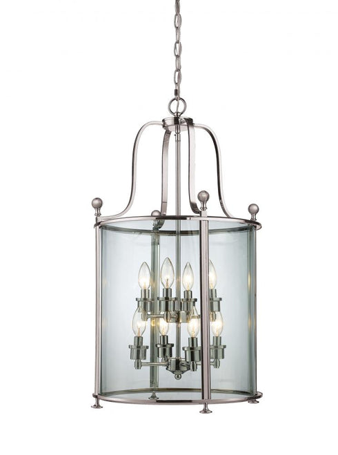 Z-Lite Wyndham 8 Light Chandelier in Chrome Finish Model: 134-8