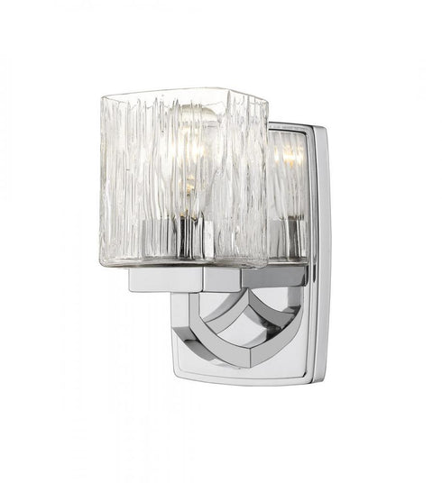 Z-Lite Zaid 1 Light Wall Sconce in Brushed Nickel Finish Model: 1929-1S-BN