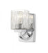 Z-Lite Zaid 1 Light Wall Sconce in Brushed Nickel Finish Model: 1929-1S-BN