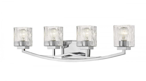 Z-Lite Zaid 4 Light Vanity in Brushed Nickel Finish Model: 1929-4V-BN