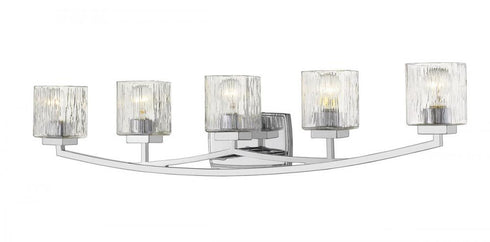Z-Lite Zaid 5 Light Vanity in Brushed Nickel Finish Model: 1929-5V-BN