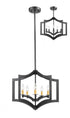 Z-Lite Zander 5 Light Chandelier in Bronze Finish Model: 6008-5BRZ