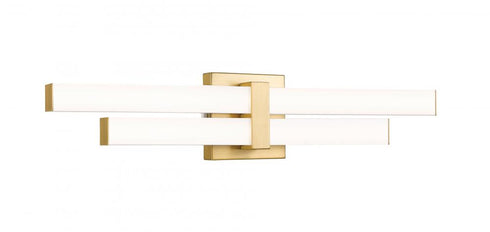 Z-Lite Zane 2 Light Vanity in Brushed Nickel Finish Model: 1008-25W-BN-LED