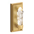 Zeev Lighting ANGELUS 1 Light LED 3CCT 1 Light Crafted Crystal in Aged Brass Vertical Wall Sconce Model: WS11405-LED-1-AGB