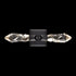 Zeev Lighting ANGELUS 2 Light LED 3CCT 2 Light Crafted Crystal in Satin Brushed Black Duo Wall Sconce Model: WS11412-LED-2-SBB
