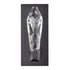 ZEEV Lighting Angelus LED 1 Light Crystal Vertical Wall Sconce in Brushed Black in Satin Brushed Black Finish Model: WS11408-LED-1-SBB