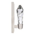 ZEEV Lighting Angelus LED 1 Light Crystal Vertical Wall Sconce in Polished Nickel Model: WS11407-LED-1-PN