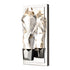 ZEEV Lighting Angelus LED 1 Light Crystal Vertical Wall Sconce in Polished Nickel Model: WS11407-LED-1-PN