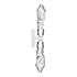 ZEEV Lighting Angelus LED 2 Light Crystal Duo Wall Sconce in Polished Nickel Model: WS11411-LED-2-PN