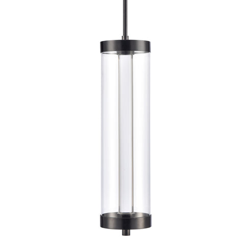ZEEV Lighting Claro Outdoor LED 35 Inch Round Glass Crystal Pendant in Matte Black Model: EP11120-LED-35R-MBK