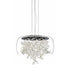 ZEEV Lighting DESTINY 12 Light LED 20 Inch Clear Glass Dome Shade Chandelier in Aged Brass Finish Model: CD10243-LED-AGB