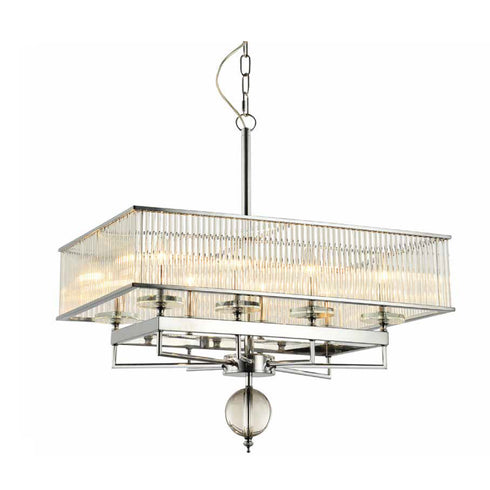 Zeev Lighting FANTASIA Chandeliers in Chrome Finish Model: CD10080-8-CG