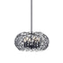 Zeev Lighting HELIOS 8 Light 8 Light 22 Inch Organic Oval in Matte Black Pendant Light Model: CD10030-8-MBK