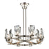 ZEEV Lighting HORIZON 8 Light 32 Inch in Aged Brass Wheel Styled Chandelier Model: CD10346-8-AGB