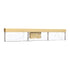 ZEEV Lighting Lucus 26 Inch LED Sleek Crystal Vanity in Aged Brass Model: VL11504-LED-24A-AGB