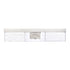 ZEEV Lighting Lucus 26 Inch LED Sleek Crystal Vanity in Polished Nickel Model: VL11505-LED-24A-PN