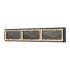ZEEV Lighting Lucus 27 Inch LED Crystal Wall Sconce in Satin Brushed Black Model: VL11512-LED-24B-SBB