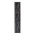ZEEV Lighting Lucus 27 Inch LED Crystal Wall Sconce in Satin Brushed Black Model: VL11512-LED-24B-SBB