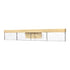 ZEEV Lighting Lucus 35 Inch LED Sleek Crystal Vanity in Aged Brass Model: VL11507-LED-36A-AGB