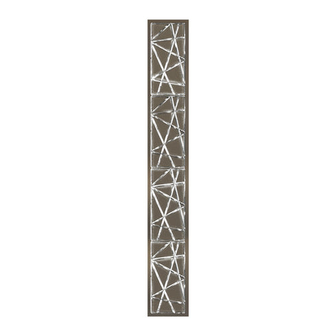 ZEEV Lighting LUCUS LED 3CCT 36 Inch Thick Engraved Crystals in Polished Nickel Vanity Light Model: VL11514-LED-36B-PN