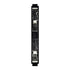 Zeev Lighting MAMADIM 4 Light LED 3CCT 4 Light 36 Inch Unique 3 Inch x3 Inch Carved Crystals Luxury in Satin Brushed Black Linear Vani Model: VL11333-LED-36-3x3-SBB