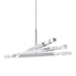 ZEEV Lighting Mamadim 60 Inch LED 6 Light Crystal Chandelier in Matte White Model: CD11350-LED-6-3x3-MW