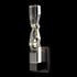 ZEEV Lighting Mamadim LED 2 Inch x2 Inch Single Crystal Wall Sconce in Satin Black in Satin Brushed Black Finish Model: WS11312-LED-1-2x2-SBB