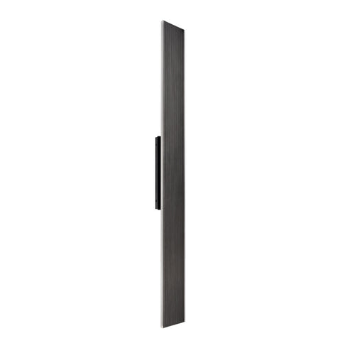 ZEEV Lighting Oluk 47 Inch Sleek Designer LED Wall Sconce in Matte Black in Oxide Black Finish Model: EW10508-LED-47-BX