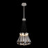 ZEEV Lighting VASO LED 3CCT 7 Light Heavy Clear Rain Drop Glass in Polished Nickel Cluster Chandelier Model: PC10915-LED-7-PN