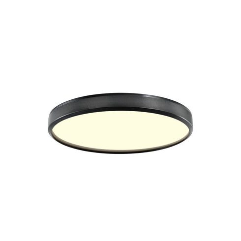 ZEEV Lighting ZIGRINA 12 Inch LED 3CCT Luxury Braided Knurl in Polished Nickel Ceiling Flush Mount Light Model: FM11746-LED-12-PN