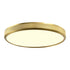 ZEEV Lighting ZIGRINA 12 Inch LED 3CCT Luxury Braided Knurl in Polished Nickel Ceiling Flush Mount Light Model: FM11746-LED-12-PN