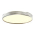 ZEEV Lighting ZIGRINA 12 Inch LED 3CCT Luxury Braided Knurl in Polished Nickel Ceiling Flush Mount Light Model: FM11746-LED-12-PN