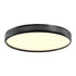 ZEEV Lighting ZIGRINA 12 Inch LED 3CCT Luxury Braided Knurl in Polished Nickel Ceiling Flush Mount Light Model: FM11746-LED-12-PN
